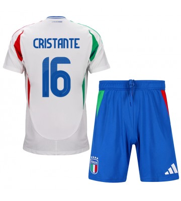 Italien Bryan Cristante #16 Udebanesæt Børn EM 2024 Kort ærmer (+ korte bukser)